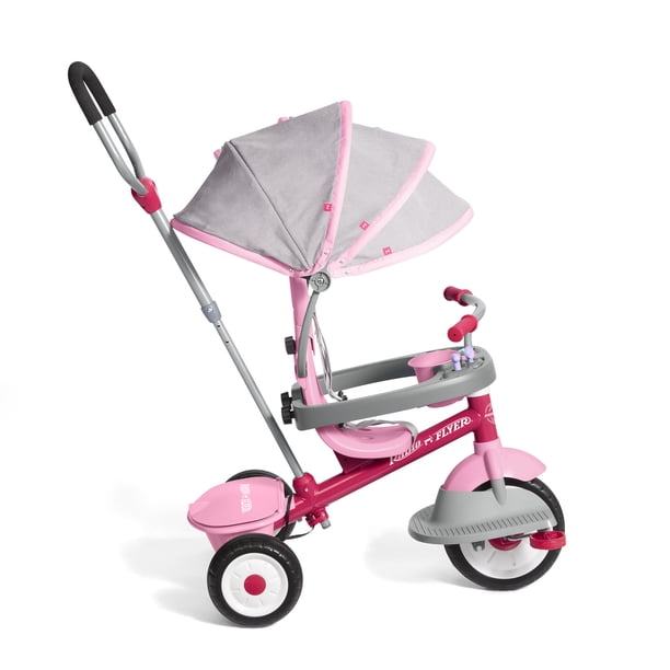 Versatile 4-in-1 Stroll N Trike with Activity Tray for Daycare