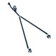 thumbnail image 4 of Accesorios de conexión para remolque de bicicleta, fijación, repuestos portátiles, herrajes robustos, accesorios, equipamiento para viajes al aire lib B2, 4 of 8