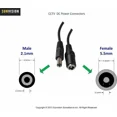 thumbnail image 2 of KNACK- 1-To-4 Dc Power Splitter Cable With 5.5X2.1Mm Plugs For Cctv (Psc4), 2 of 5