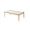 Natural Wood, variant on KD Structure with Water Pipe Metal Legs | Functional Coffee Table for Living Room Storage | Enjoy Modern Rugged Look and Practicality
