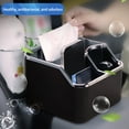 thumbnail image 4 of Universal Car Center Console Organizer with Cup Phone Holder Multifunctional Vehicle Storage Tray for Auto Interior Accessories, 4 of 7