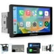 thumbnail image 1 of Estéreo de coche Carpuride Double Din CarPlay Android Auto 9" HD, 1 of 8