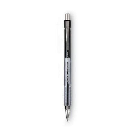 Better Ballpoint Pen, Retractable, Medium 1 Mm, Black Ink, Smoke Barrel, Dozen | Bundle of 2 Dozen