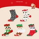 thumbnail image 4 of Calcetines navideños de dibujos animados para hombre y mujer, calcetín de algodón de tubo medio, adornos navideños, decoraciones para el hogar, 4 of 4