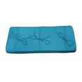 thumbnail image 1 of Sheet Music Northwest Light Blue Piano Bench Cushion 14" x 30" - Extra Thick Bench Pad, 1 of 4