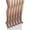 Jet, variant on Hanes Silk Reflections Sheer Pantyhose, Non-Control Top, 6-Pack Barely Black CD Women's