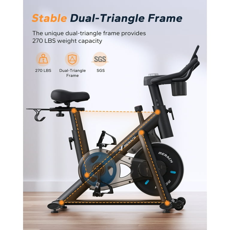 Stationary bike weight rack sale