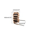 thumbnail image 2 of Toroid Inductance Copper Coil Magnetic Inductor 10uH 10A for DIY Pack of 5, 2 of 4