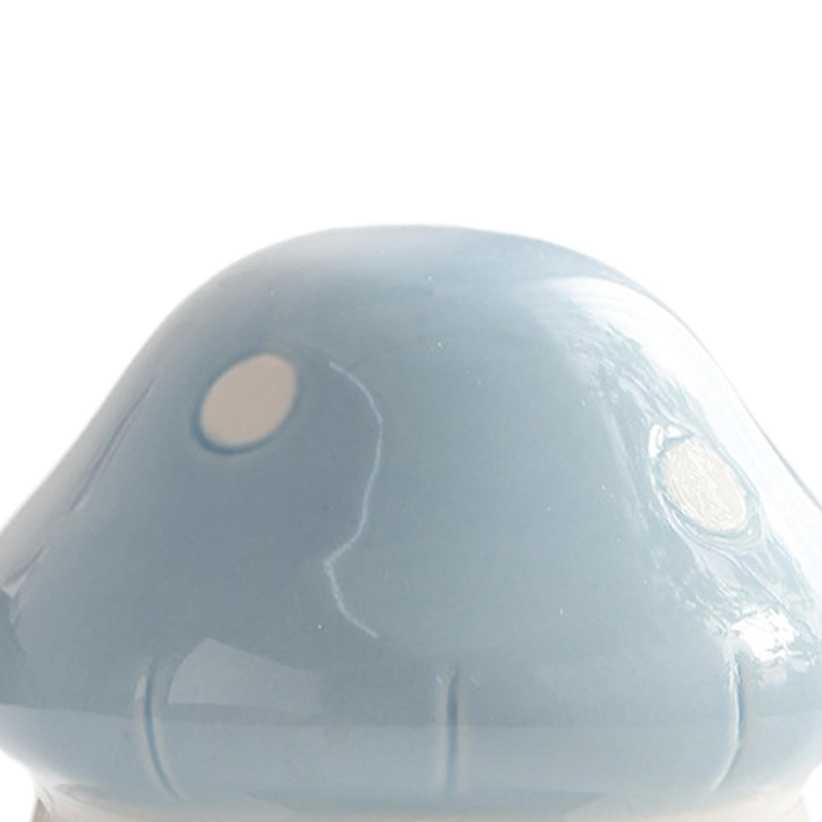 Bvdfgk Ceramic Hamster House Cave Creative Indoor Hideaway House Guinea Pig Hideout for Blue