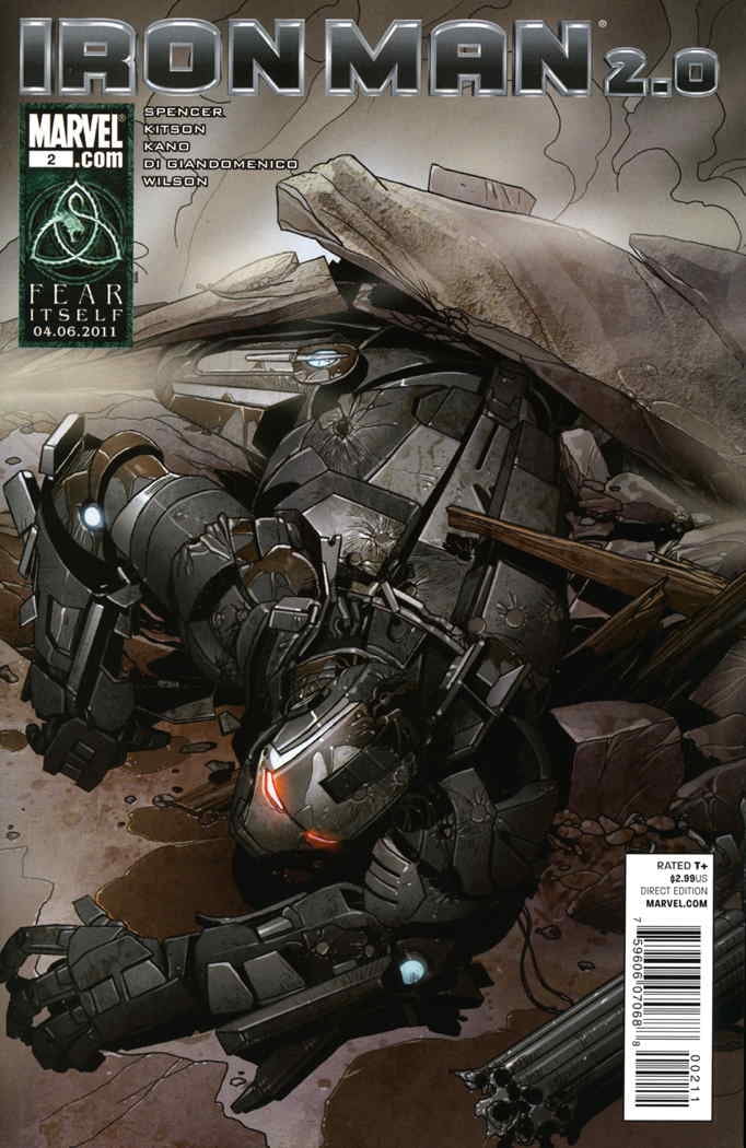 Cover of Iron Man 2.0 #2