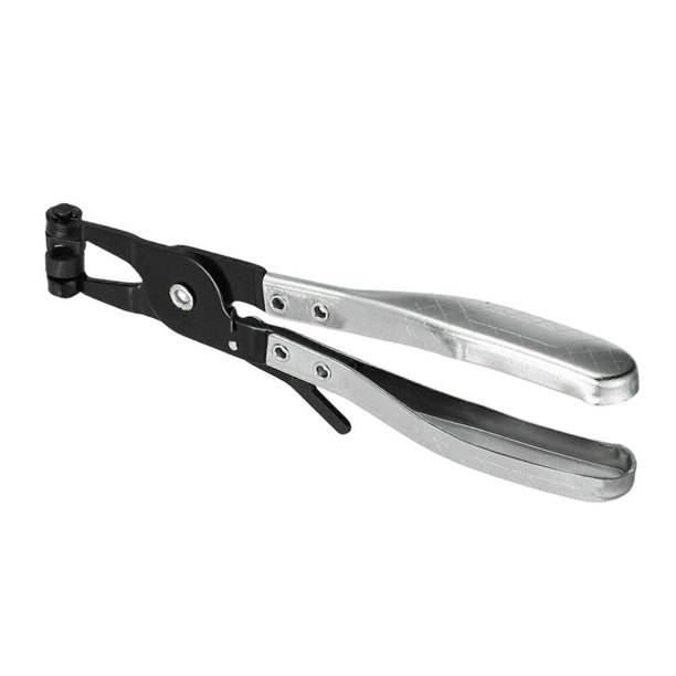 Clips de tubo de manguera automático, alicates de presión de coche de garganta recta para herramientas de reparación de automóviles Likrtyny Accesorios para autos y motos