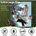 thumbnail image 2 of Manta de exterior Rug MemKiya, impermeable, plegable, 152 x 203 cm, 2 of 7