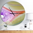 thumbnail image 1 of DesignArt Natural agate Large Wall Clock, 1 of 3