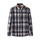 thumbnail image 2 of Blusa y camisa de manga larga con cuello vuelto para hombre, estilo informal, de talla grande, a la moda, con bolsillos de polar, con solapa y botones, de poliéster, 2 of 5