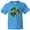 Pacific Blue, variant on St Patricks Day Football Youth T-Shirt