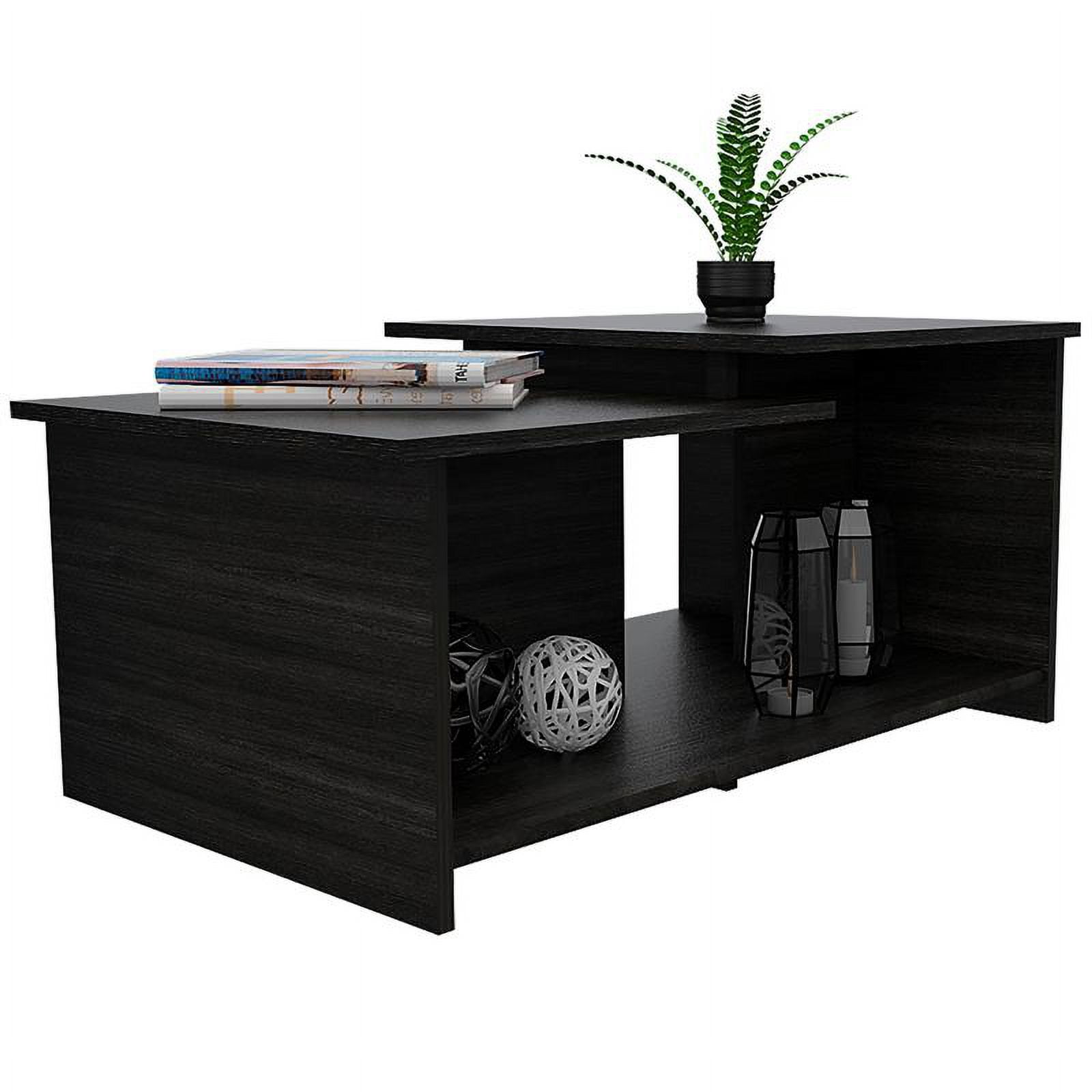 Boahaus Ragusa Coffee Table, Manufactured Wood, for Living Room, Espresso