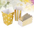 thumbnail image 1 of COMPUKAS 36Set Small Popcorn Boxes Candy Box Gold, 1 of 5