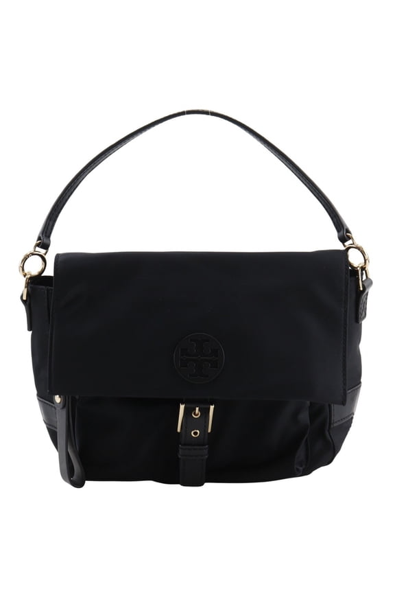 Pre-Owned Tory Burch Tilda Shoulder Bag 51332, Black Nylon, Women's (Good)