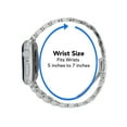 thumbnail image 5 of Bandini Stainless Steel Band for Apple Watch Metal Band 38mm 40 mm 41mm for Women Men, Replacement Strap for Metal Apple Watch 9 8 Band & Series 7 6 5 4 3 2 1 SE & iWatch - Silver, 5 of 8