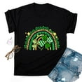 thumbnail image 4 of QIPOPIQ T-Shirts à Manches Courtes pour Femmes à Col Rond T-Shirts de la Saint-Patrick T-Shirt pour Dames T-Shirt Shamrock T-Shirt Vert T-Shirts de la Saint-Patrick T-Shirts Amples Léopard T-Shirts de Fête T-Shirts Graphiques Aubaines, 4 of 4
