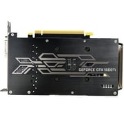 EVGA GeForce GTX 1660 Ti SC Ultra Gaming, 06G-P4-1667-KR, 6GB GDDR6, Dual Fan, Metal Backplate