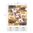 thumbnail image 4 of Yiaed Cute Panda Sunflower Print Mailbox Covers, Magnetic Mailbox Cover, Mail Box Covers for Garden Outdoor Decor Box Covers-25.5x21 in, 4 of 8