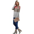 thumbnail image 5 of ONLYSHE Khaki Sweatshirts for Women Crewneck Casual Long Sleeve Shirts Pullover Tunic Tops, 5 of 7