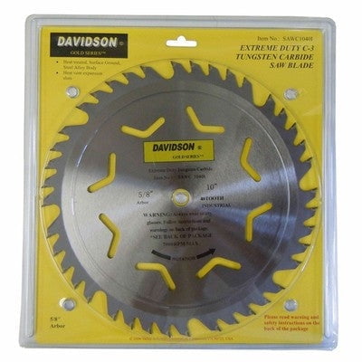 10" Carbide Tip Circular Saw Blade 40 Tooth