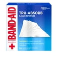 thumbnail image 4 of (2 pack) BAND-AID Brand First Aid Tru-Absorb Gauze Sponges, 4 in x 4 in, 50 Count, 4 of 10