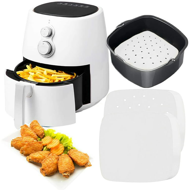 50pcs Non-Stick Air Fryer Liners - Square Paper Liners For Baking,  Roasting, And Microwave Cooking - Easy Cleanup And Healthier Cooking For  Hotel/Comm