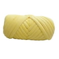 thumbnail image 1 of Hilo grueso de terciopelo voluminoso de 0,5 kg Zulema Hilo de tubo suave DIY lavable acogedor amarillo, 1 of 8