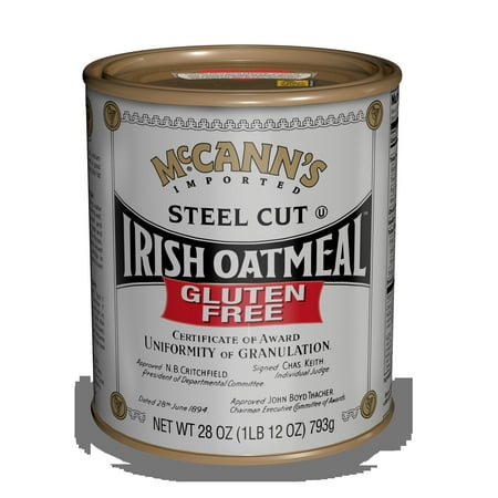 McCann’s Gluten Free Steel Cut Oats Tin, 28 OZ - Walmart.com