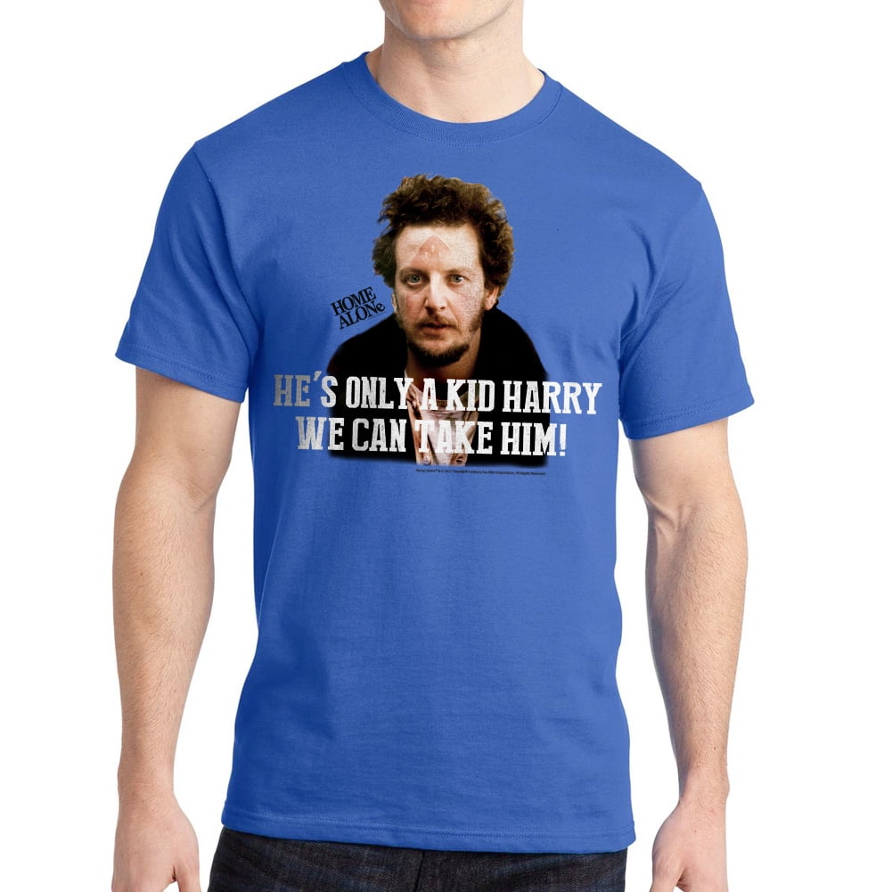 Home Alone - Home Alone He's Only a Kid Harry Quote Men's Royal Blue T 