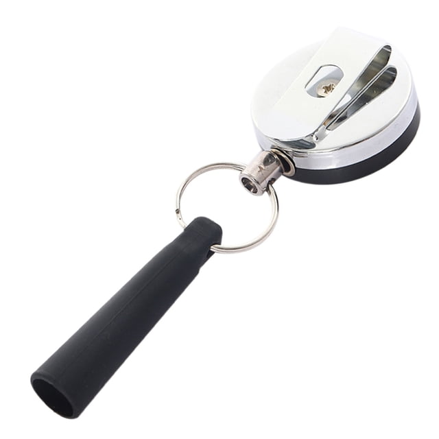 Mosquetón de gancho de hebilla de llave multifuncional con pluma de silicona flexible estirable