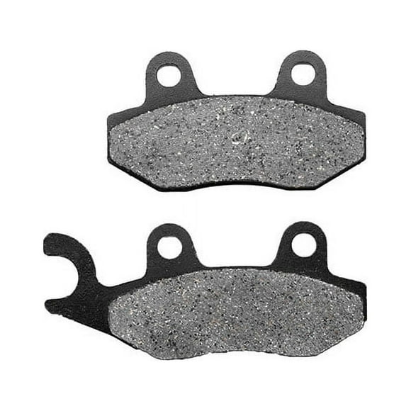 KMG Front Brake Pads Compatible with 1989-1997 Yamaha YZ 125 - Non-Metallic Organic NAO Brake Pads Set