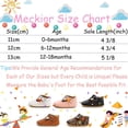 thumbnail image 6 of Infant Baby Girls Soft Sole Bowknot Princess Wedding Dress Mary Jane Flats Prewalker Newborn Light Baby Sneaker Shoes, 6 of 6