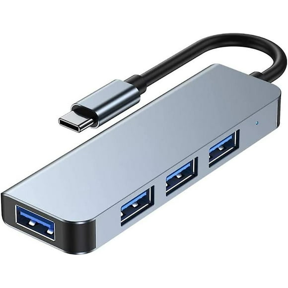 Usb C Hub 4 Ports Usb Type C To Usb 3.0 Hub Adapter Compatible For Macbook, Mac Pro/mini, Imac, Surface Pro, Xps, Usb Flash Drives, External Hard Driv