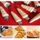 thumbnail image 5 of 20 piezas Moldes para hornear de acero inoxidable Moldes de tubo cónico Espiral Pastelería Crema Croissants Molde para pasteles Molde para pan para Cannoli Croissant Hojaldre Helado # 1 esquí esquí Gafas de esquí, 5 of 5