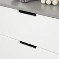 thumbnail image 5 of Carter's by DaVinci Colby 3-Drawer Dresser in Gray and White, 5 of 9