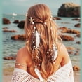 thumbnail image 5 of 300PCS Assorted Feathers 10 Styles Crafts Feathers for DIY Dream Catcher Wings Earring Hat Mask Wedding Party Carnival Halloween Costume Decorations, 5 of 7