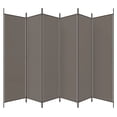 thumbnail image 3 of vidaXL 6-Panel Room Divider Anthracite 300x200 cm Fabric, 3 of 5