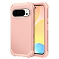 thumbnail image 1 of for Google Pixel 9A Case, Heavy Duty Military Grade Drop Protection Hybrid Cover, Rugged Shockproof Dustproof Triple-Layers Tough Phone Case for Google Pixel 9A, Rosegold, 1 of 7