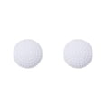 thumbnail image 4 of Bearachild Cerradura de la puerta Almohadilla protectora Engrosamiento Autoadhesivo Después de la forma de golf Almohadillas de pared de silicona Blanco 2piezas, 4 of 6