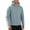 Light Blue, variant on CHZAYXI Mens Lightweight Rain Jackets Waterproof Raglan Hooded Outdoors Coats Stand Collar Zip up Hiking Windproof Jacket with Zipper Pockets(XX-Large)