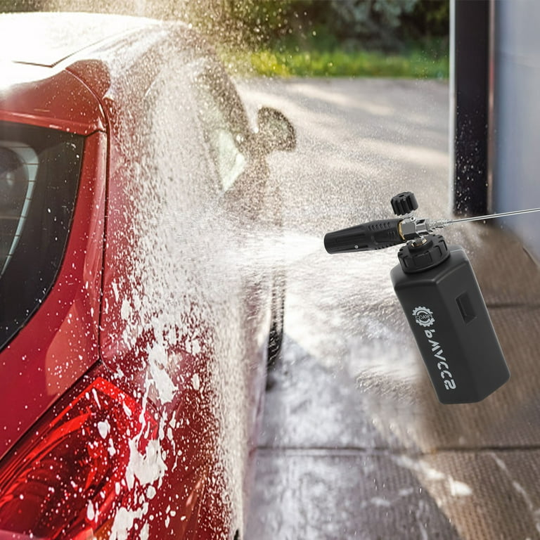 PWACCS Foam Cannon for Pressure Washer, Adjustable Car Wash Foam