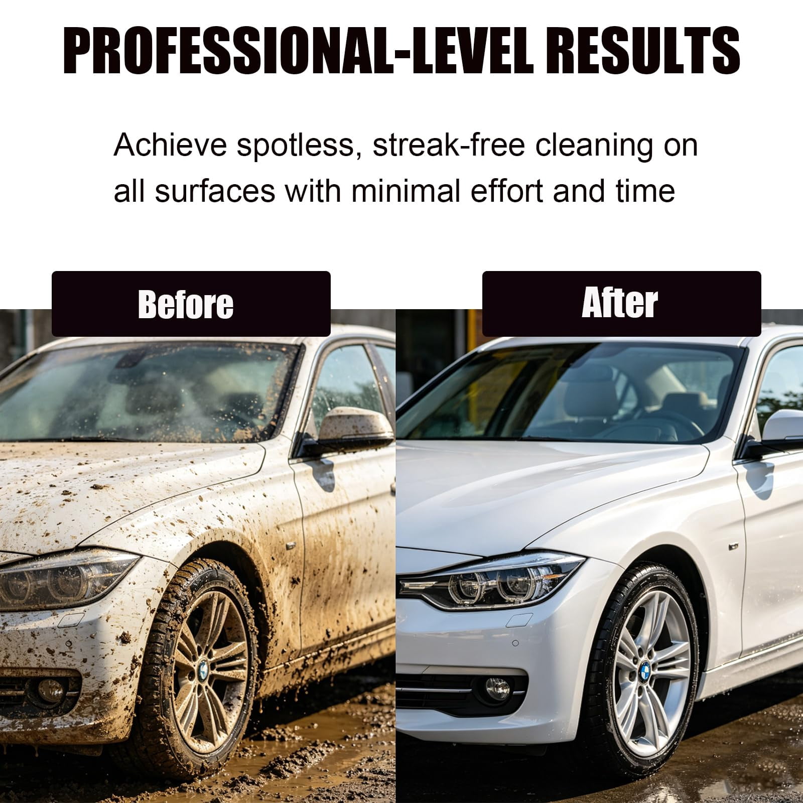 Pressure Washer,Professional Water Pressure in a Compact Design, Multi Function High Pressure Hose Nozzle for Cleaning Yard Car Driveways