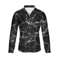 thumbnail image 4 of Cethrio Mens Sweatshirt Graphic Turndown Casual Graphic Gray Blouse Tops Size 4XL, 4 of 5