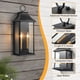 thumbnail image 5 of Farol de pared para exteriores Lawyettle, 52 cm, color negro, 5 of 8