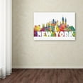 thumbnail image 3 of Trademark Fine Art 'New York New York Skyline Mclr-2' Canvas Art by Marlene Watson, 3 of 3