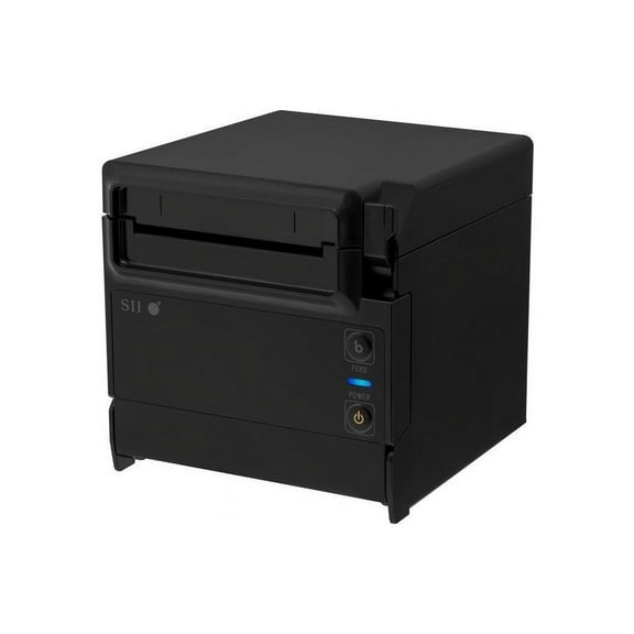 Seiko RPF10 Desktop Direct Thermal Monochrome Label Printer Black RPF10K27J121C3